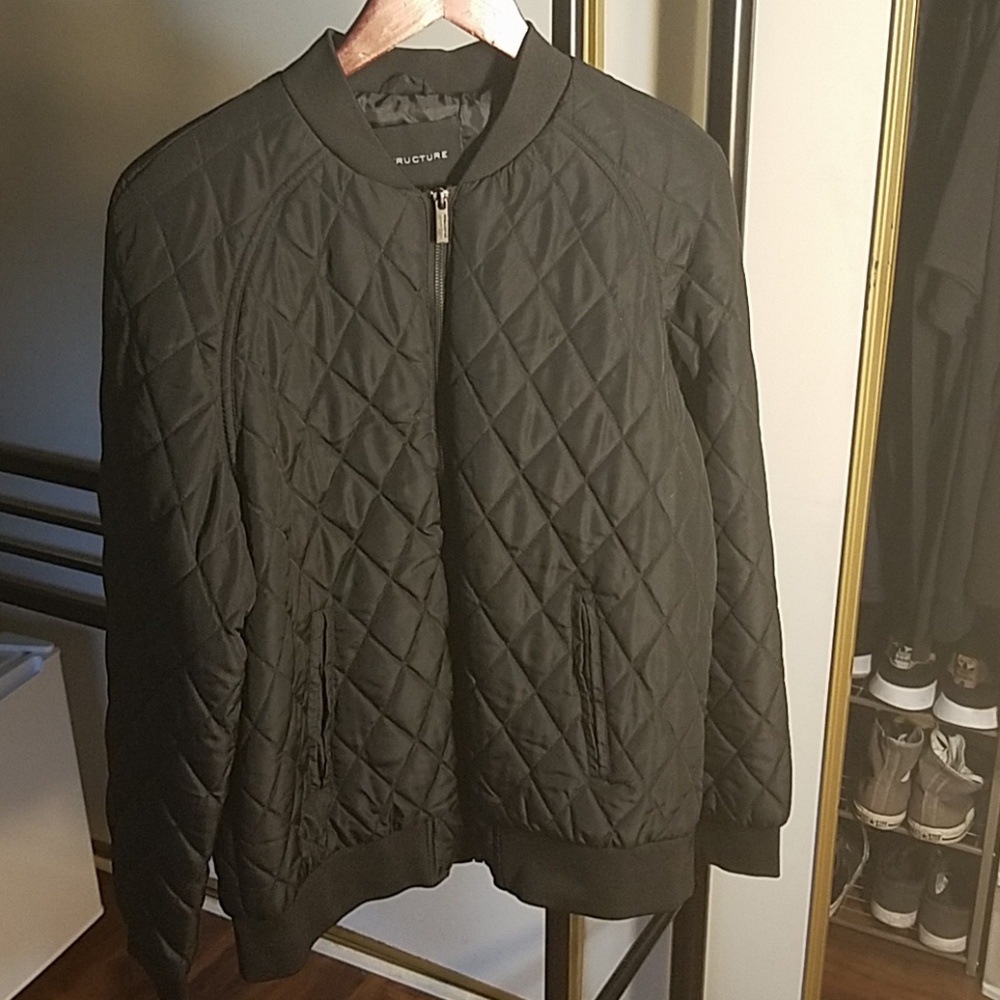 Structure men's jacket